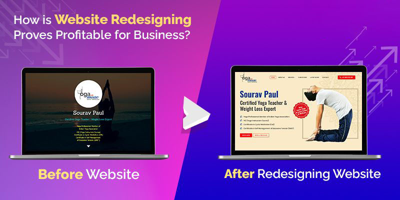 Why do we need to redesign our website? Every product, service, individual, or machinery needs to be updated from time to time