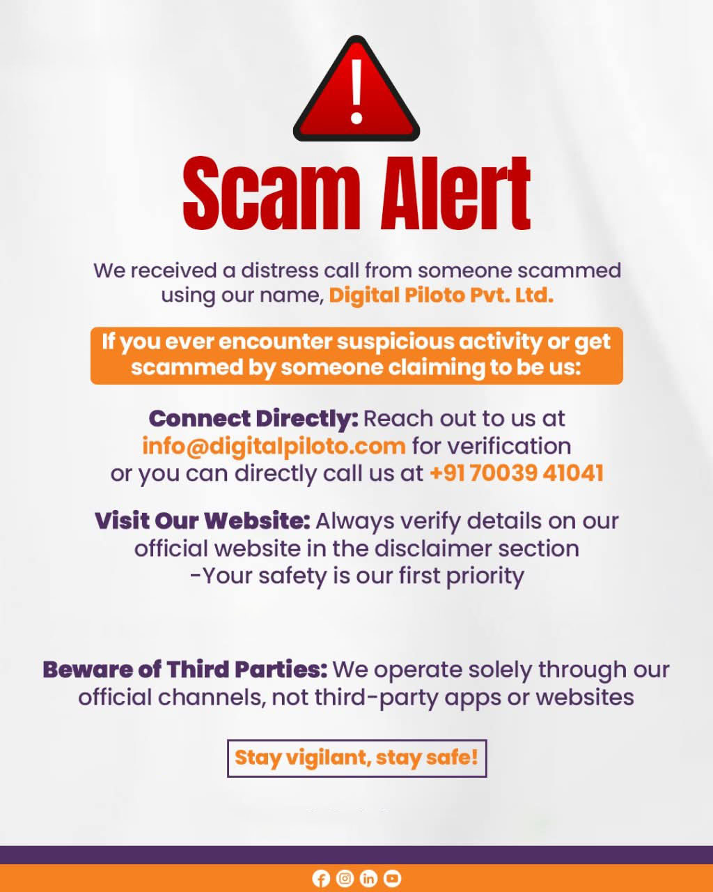 Scam Alert